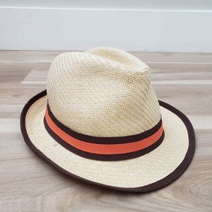 Magid Hats Paper Straw Fedora Hat Beige -One Size